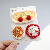 2020 autumn and winter style children hair clip cute hair line cherry small BB baby small clip baby hair adorned with girl head decoration