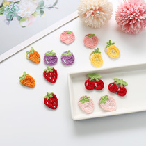 Baby rubber band small cute thread weaving fruit mini hair ring baby head rope does not hurt hair girl hair accessories children