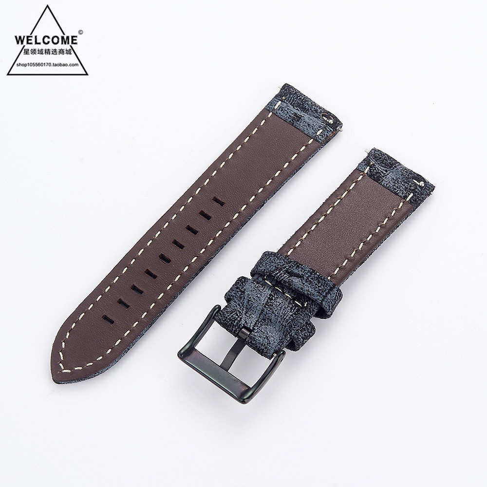 72H出貨 佳明 GarminMove Style/Luxe 手錶帶 復古真皮頭層牛皮 20MM接頭