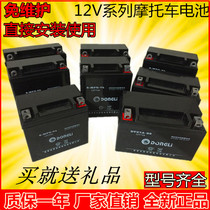 Motorcycle battery 12V9a accumulator 125 Dry battery moped moped scooter 12V7AH