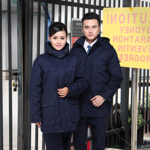 Зимняя одежда -Устойчивая рабочая одежда Хлопковое пальто мужское толстое холодное заводской заводской сварщики.