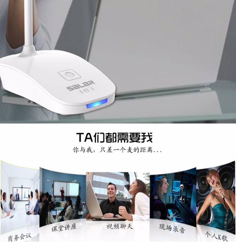 mic at2020 Salar / Salar M13 máy tính để bàn máy tính xách tay USB micro ghi âm trò chơi neo micro YY voice mic asmr