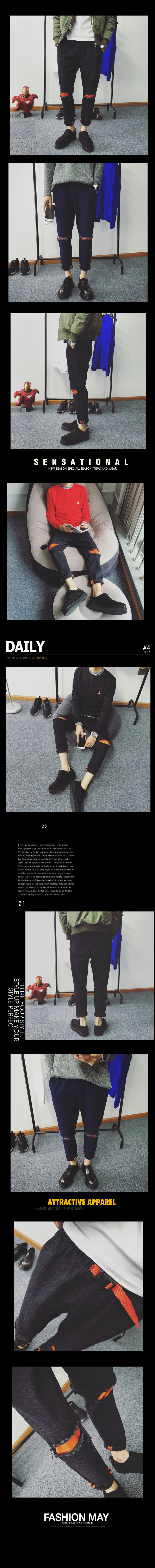 Jeans pour grands chantiers pieds Slim pour été - Ref 1466990 Image 5