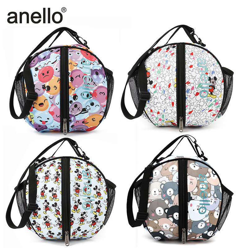 anello one-shoulder basketball bag training sports backpack basketball bag net bag children's football bag net bag volleyball bag