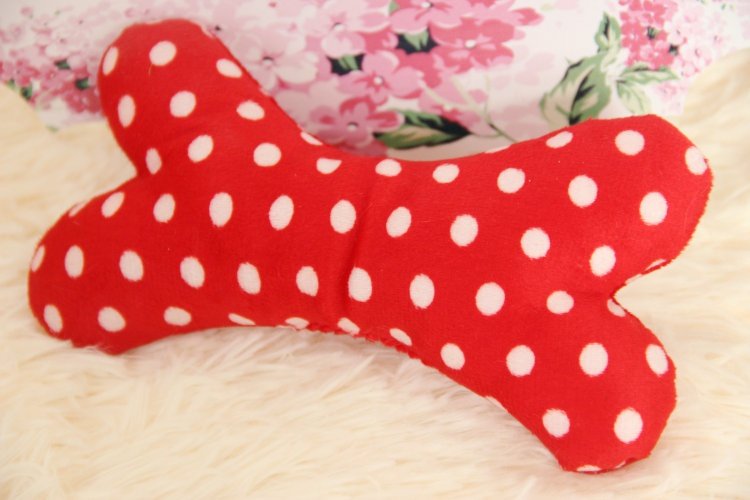 Pet chó đồ chơi mèo xả rác cũi phù hợp với hình trái tim gối xương xương âm thanh đồ chơi Teddy tea cup gấu đồ chơi chó mèo