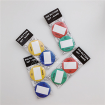 heymankids | Korean childrens name card bag decoration card kindergarten anti-lost phone card badge badge