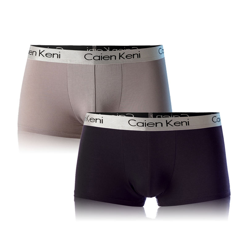 2 cặp quần lót trẻ mens quần lót phẳng góc Mordale bông lớp sexy quần bốn-góc đầu loạt ck chính hãng.