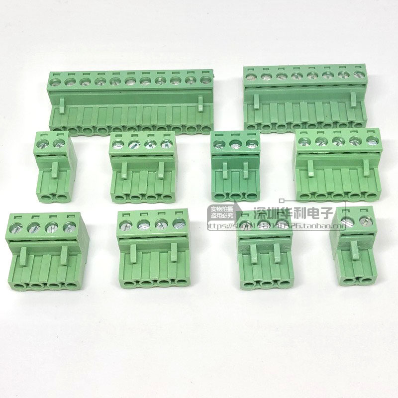 Plug-in-type PCB wiring terminal KF2EDGK-pitch 5 08mm Phoenix wiring terminal wiring hole seat plug