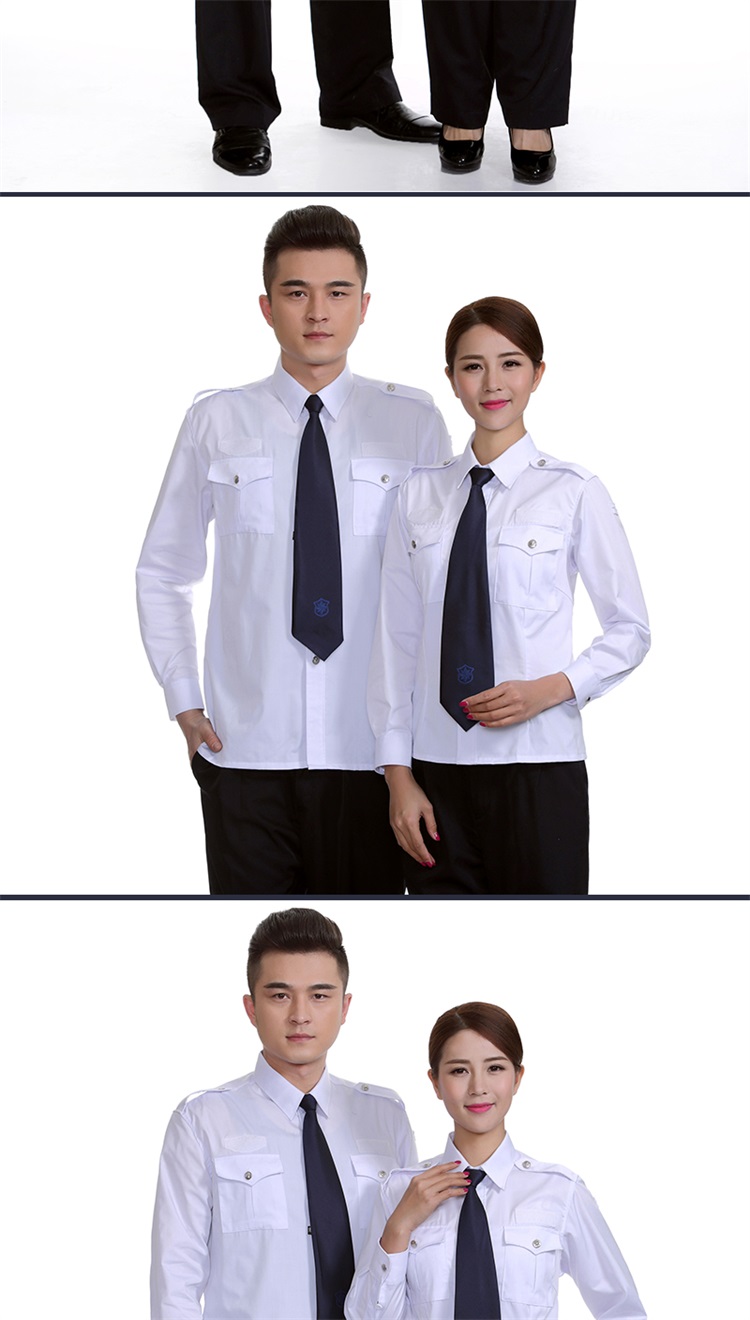 Dịch vụ bảo vệ Áo sơ mi ngắn tay mùa hè Sở hữu Bộ đồ bảo hộ lao động Bộ nam và nữ Mùa hè Một nửa tay áo Đồng phục an ninh quần đũi nam