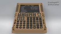 Airplane Brother Boeing 777 cs cdu customized route planning fmc 2020 flight simulation p3d