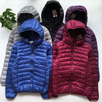 Foreign trade original single autumn and winter new womens down cotton cotton clothes portable cotton clothes fashion thin and wild