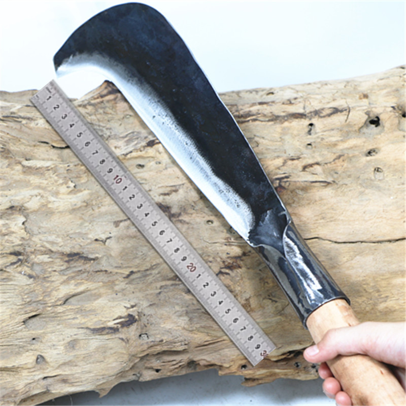 Yangjiang chopping wood knife farmers use sickles to open the way large machetes hand forging spring steel high hardness chopping bamboo knives cutting tree knives