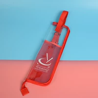 W-37 Прозрачная барабанная палка красная