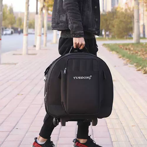 Прицеп, чемодан, музыкальные инструменты, сумка-чехол, 14 дюймов, увеличенная толщина