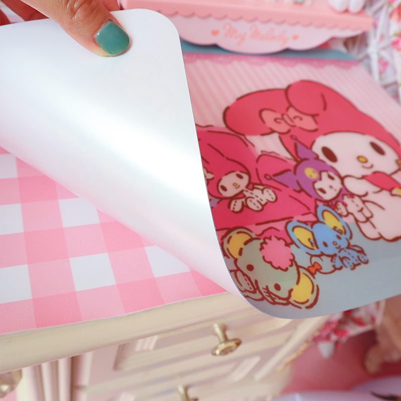 Dễ thương phim hoạt hình không thấm nước mat bát bảng mat cô gái của tâm trượt mat chống bỏng cách nhiệt mat mat phim hoạt hình sáng tạo - Khăn trải bàn các mẫu khăn trải bàn đẹp