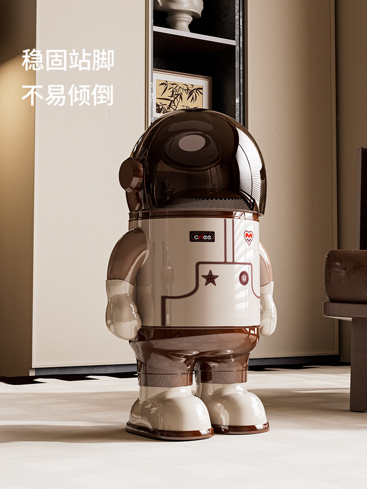 Trash Can 2026 New Model for Living Room, Home, Office, High Aesthetic Value, Flip-Top, Cute and Creative Waste Bin, Bedroom Wastebasket