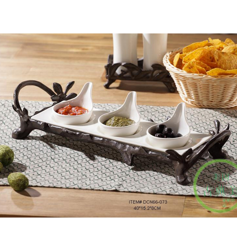 American countryside seasoning disc European style dining room Decorative Sauces Style Fields Kitchen seasoning Sauces Sauces