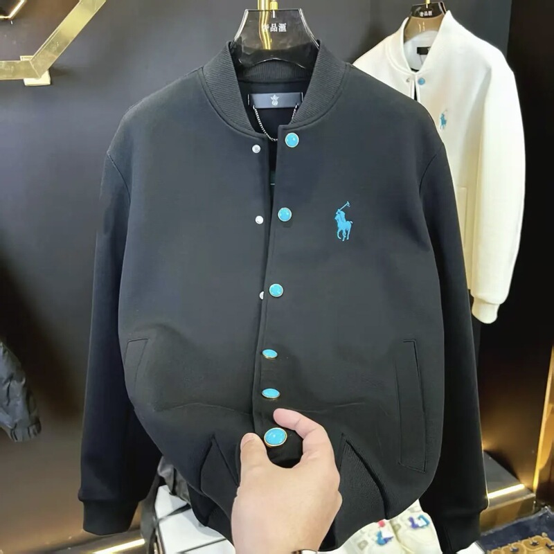 2026 American Retro Spring Fashion Casual Versatile New Trendy Baseball Jacket Embroidered Cardigan Coat