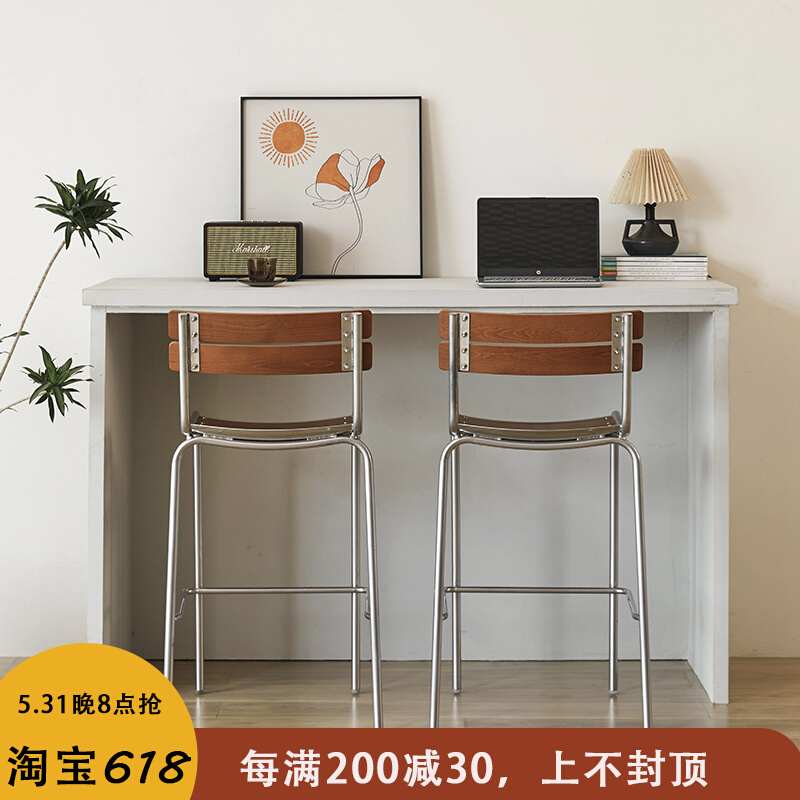 Bar Bench Retro Home Backrest Light Lavish Chair Brief Bar Stool High Footstool Chair Bar Café Bar Café Bar Cafe Bar Cafe Bar Cafe Bar Cafe Bar Cafe Bar Cafe Bar Cafe Bar Cafe Bar Cafe Bar