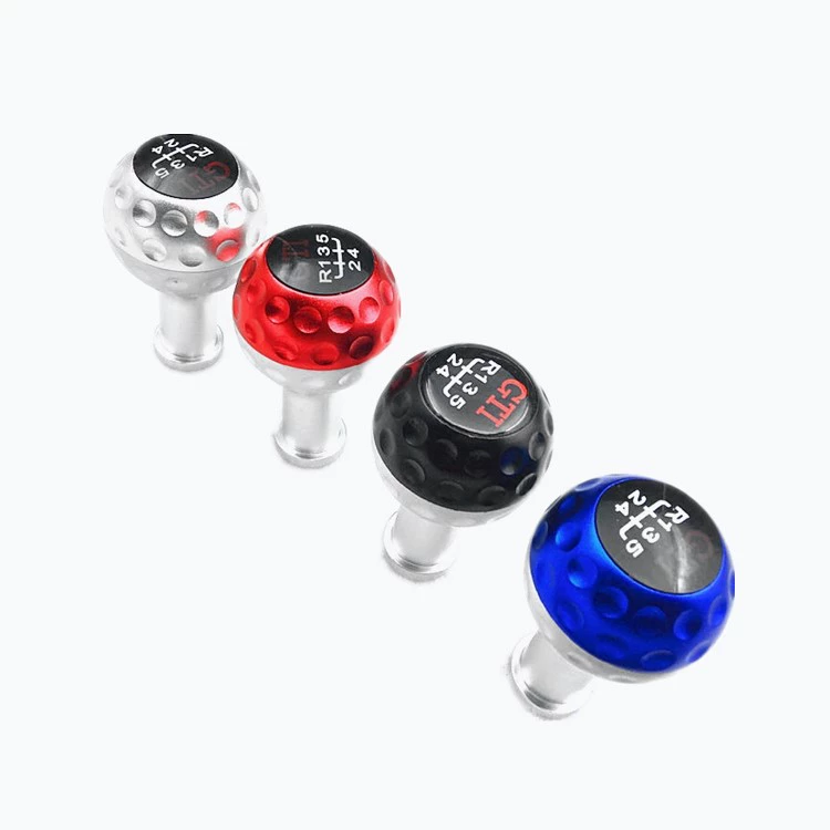 Xe GTI sửa đổi thiết bị shifter Golf Jetta Bora thiết bị kim loại shifter đầu cá tính đầu polo cây lau xe hơi