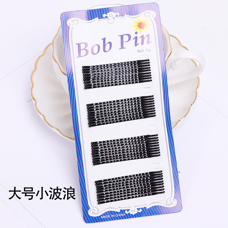 Kẹp tóc đen kẹp siêu chặt bên clip vô hình clip nhỏ kẹp tóc kẹp tóc Hàn Quốc studio phụ kiện tóc - Phụ kiện tóc băng đô tai thỏ