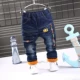 Các mẫu mùa thu đông cho bé trai Quần jeans Hàn Quốc 1-2-3-4 tuổi Quần trẻ em quần mùa xuân quần cộng với quần dài