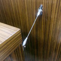 Furniture cabinet anti-dumping shoe cabinet wardrobe bookshelf cabinet Stainless steel fixture bucket cabinet shelf rope anti-dumping artifact