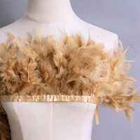 Золотой коричневый 29#длинная пожарная пленка край 1 метр