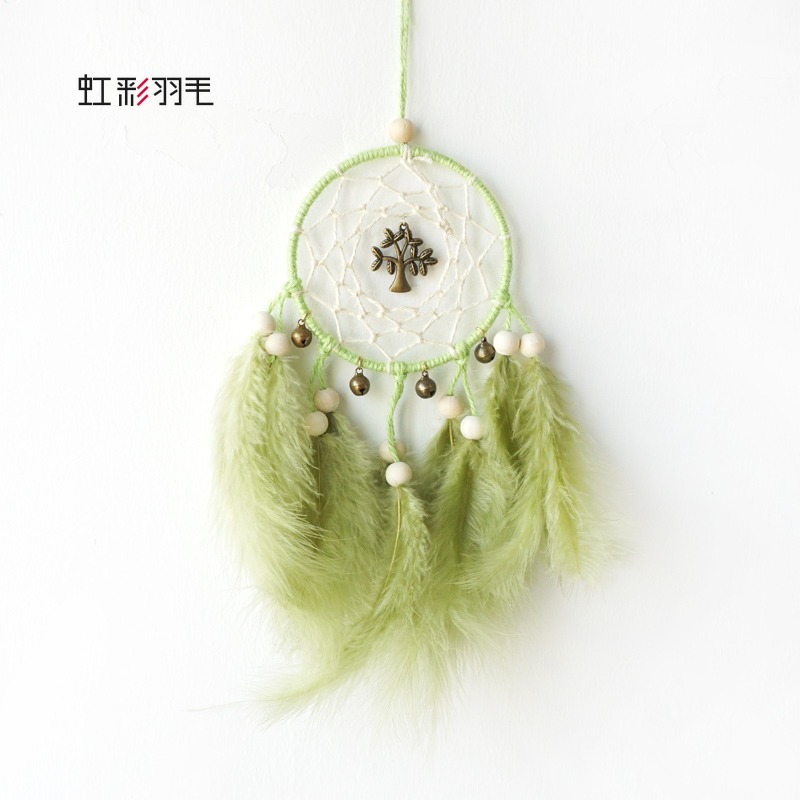 Indian Dream Tennis Diy Material Bag Creative Wind Bells Dormitory Bedrooms On-board Decoration Hanging for Birthday Presents