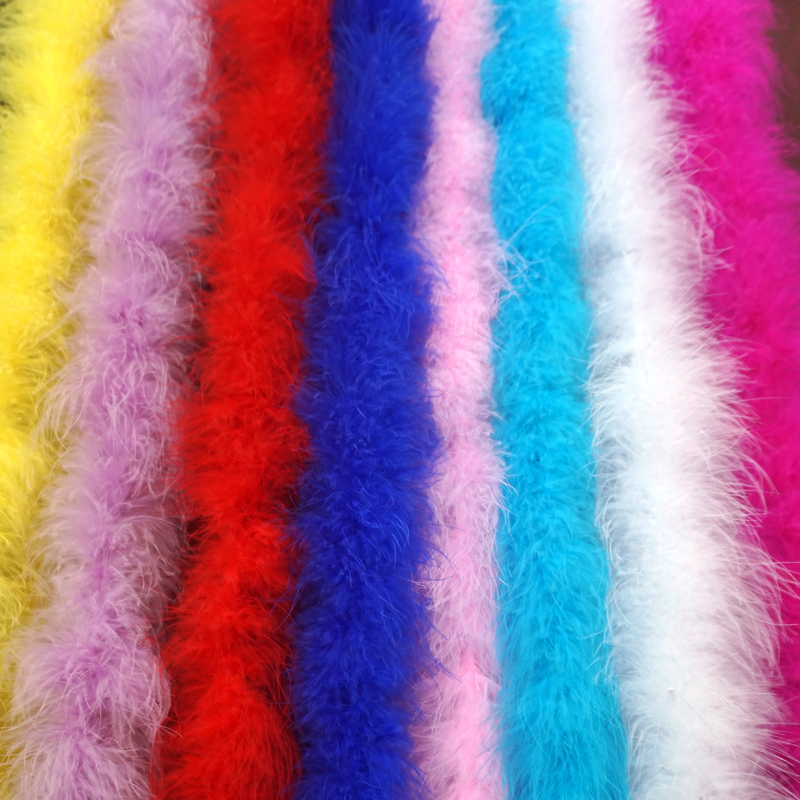 Long-tub feather bars diy feather decoration stage performing clothing accessories wedding event decoration