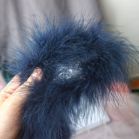 Синий синий длинный бархатный зашифрованный волос 2 метра