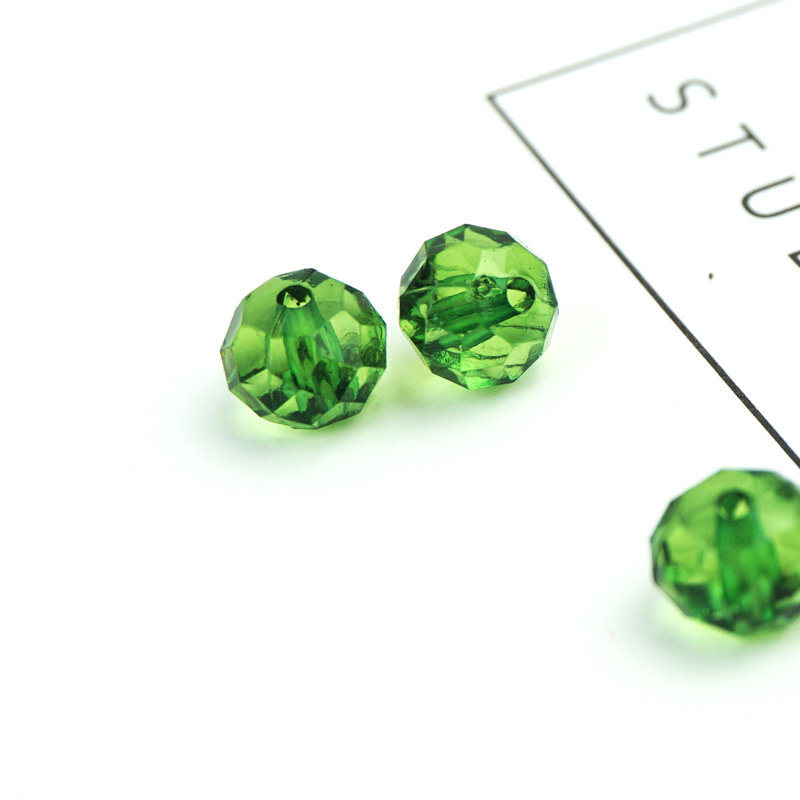 DIY Strings Beads Accessories Acrylic Imitation Crystal Beads Handmade Decorative Bulk Beads Dream Mesh Materials Bag WHEEL BEADS