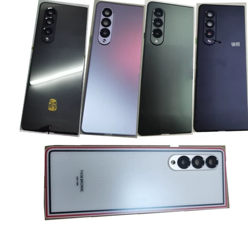 Подходит для Samsung Fold Fold 3 F9260 Крышка аккумулятора W22 Оригинальная задняя крышка задняя оболочка с задним туберкулезом для изменения W23