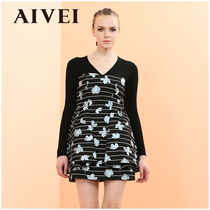 Special sale AIVEI iwei dress 16 autumn counter I7501601 tag price 1980