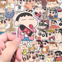 100 cartoon cute Crayon Shin-chan stickers for mobile phones computers tablets suitcases handbags decorative stickers waterproof