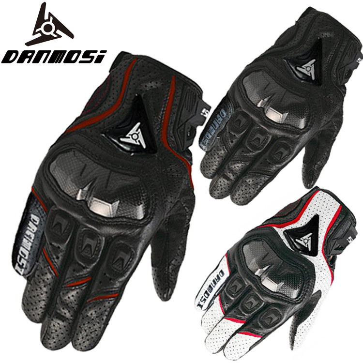 Summer Locomotive Gloves Spring Breathable Locomotive Gloves Male Carbon Fiber Anti-Fall Riding Gloves Moron Gloves