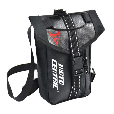 MOTOCENTRIC LOCOMOTIVE Riding Leg Bag Double Waterproof Waist Leg Bag Satchel Chest Front Bag Locomotive Bag