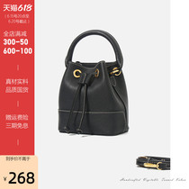 FASHSAY2022 new summer genuine leather woman small and delicate hand small bag with female inclined satchel bucket bag