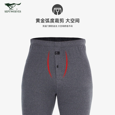 Кальсоны 七匹狼男士秋裤37度恒温自发热保暖裤男秋冬季薄款线裤潮流打底裤