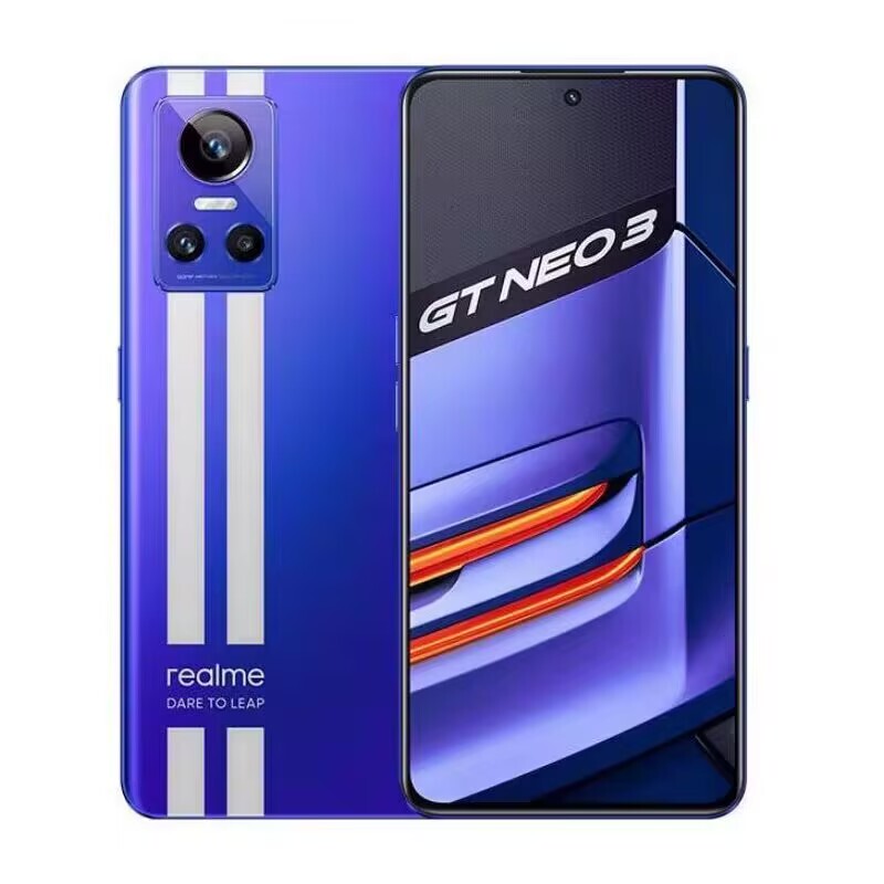 Realme Gt Neo3 Full Network Version 120Hz High Refresh Rate Student Gaming Fingerprint Backup Nfc Phone