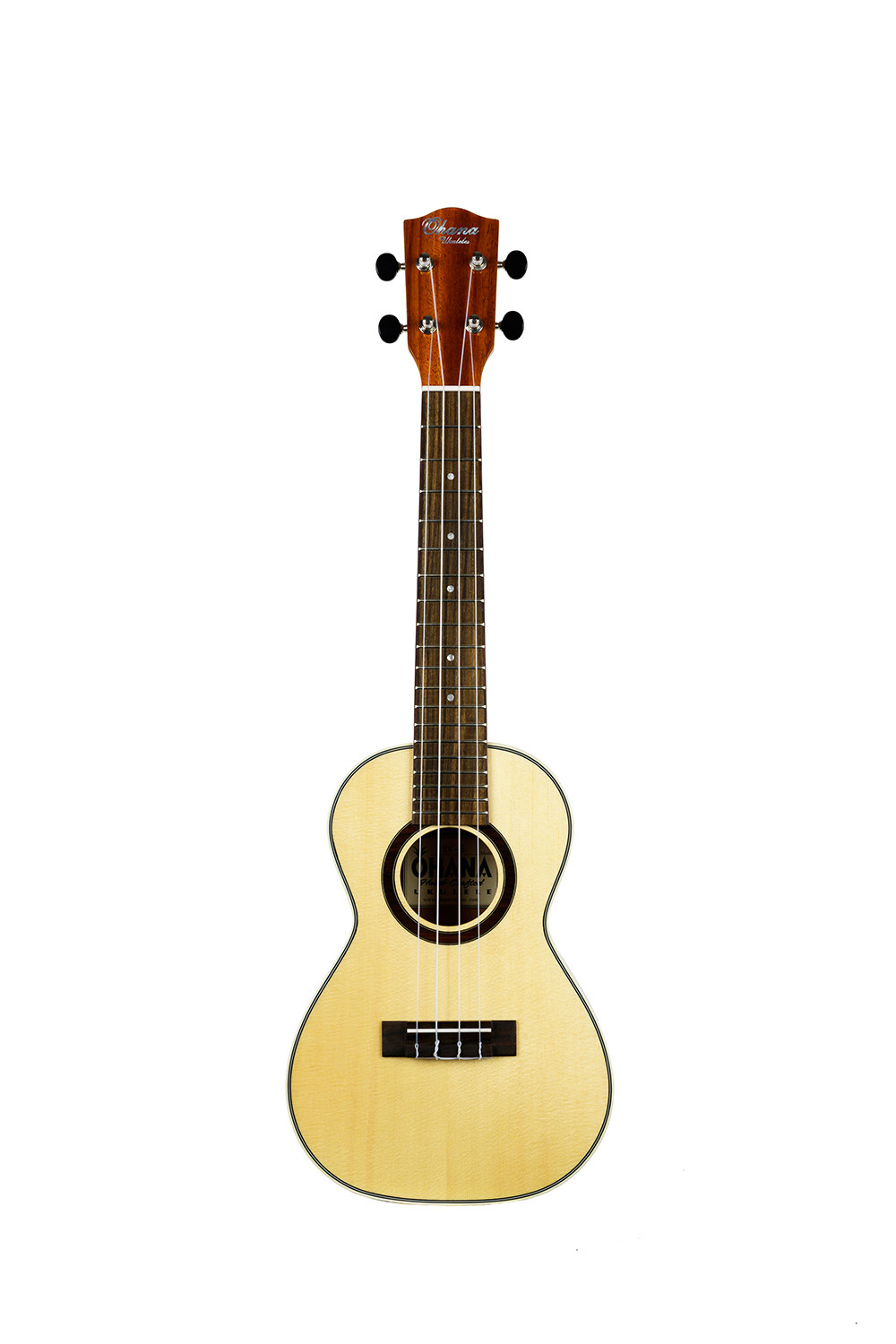 American brand Ohana ukulele spruce peach core full veneer ukulele