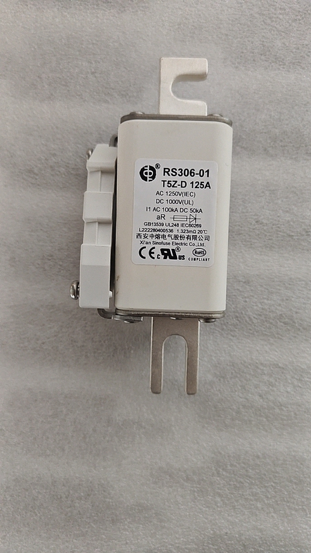 Xi'An Zhongrong Fuse Rs306-01-T5Z-125A1250V-D Fuse Charging Station