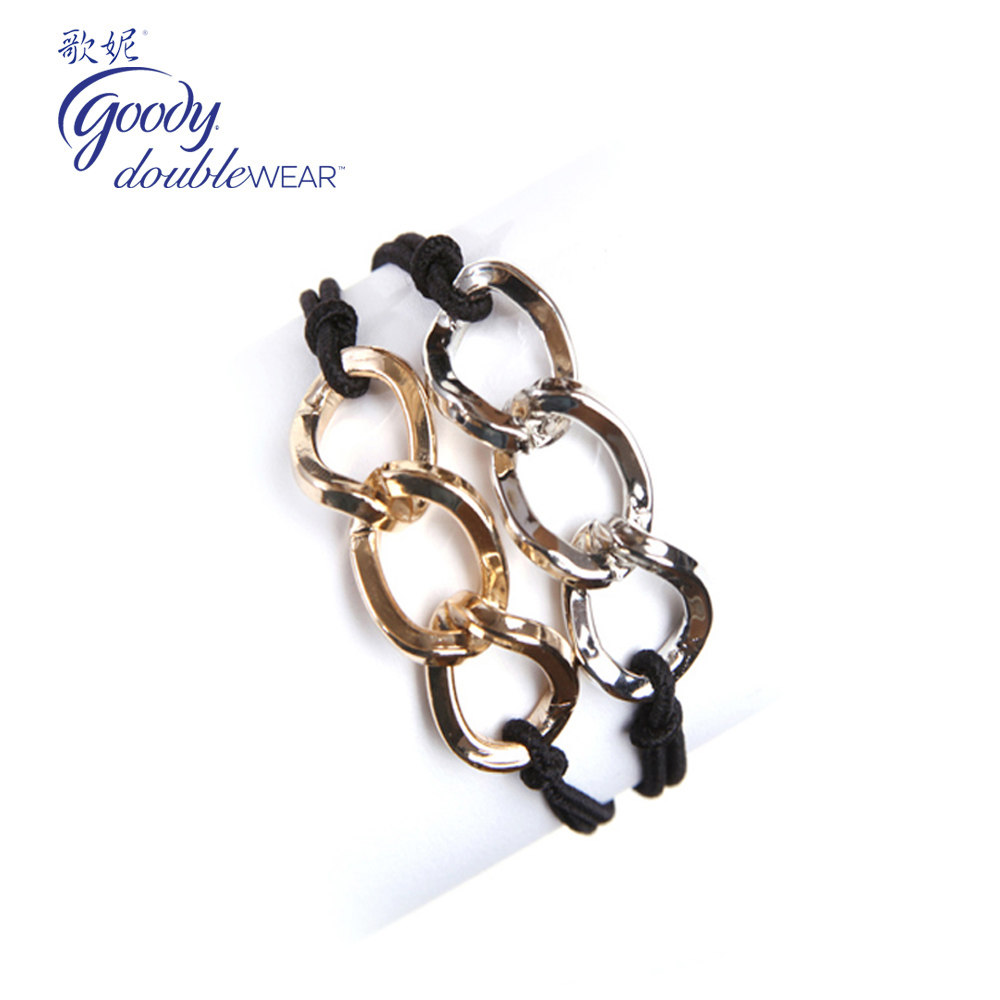 美国Goody歌妮发圈手链  手镯+发圈2合1 两用发饰马尾圈 欧美流行