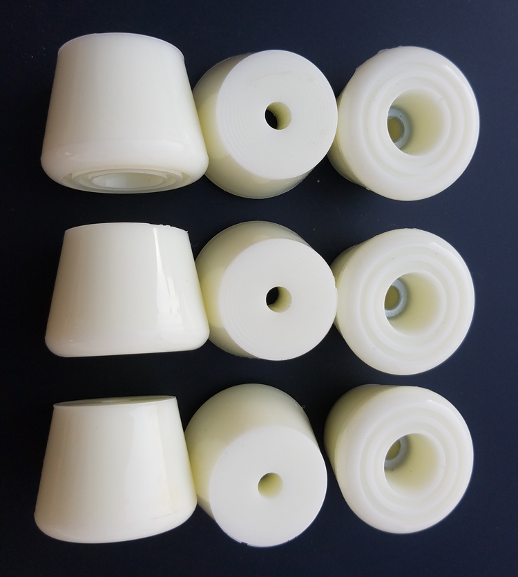 Double row skates brake head roller skating rink special brake four wheel skates wear-resistant PU brake leather anti-wear accessories