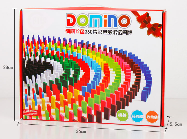 Domino Trẻ Em của Người Lớn Tiêu Chuẩn Cạnh Tranh 500 1000 cái của các cơ quan bằng gỗ thông minh khối xây dựng đồ chơi