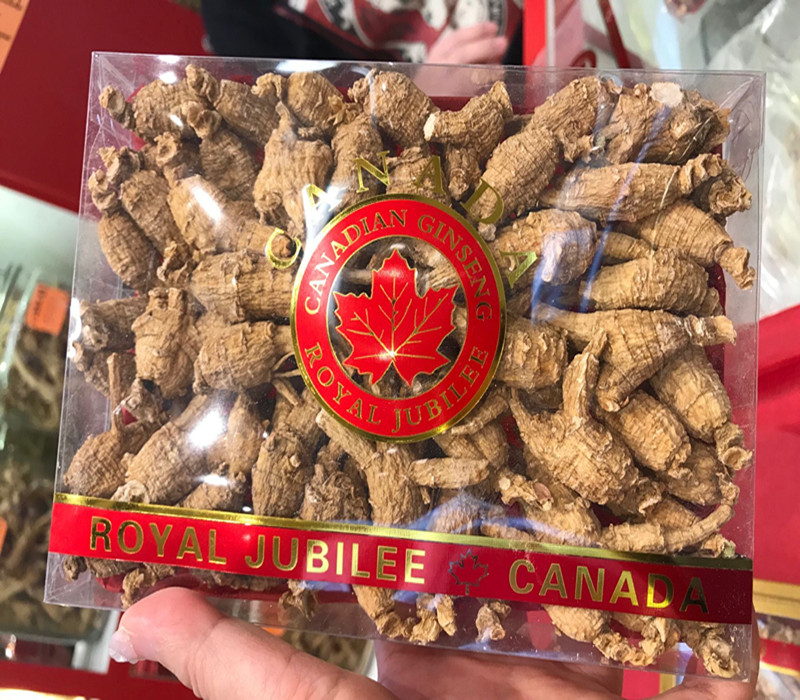 Direct mail Canadian farm Royaljubile semi-wild high-end original branch 6 years pearl western American ginseng 227g