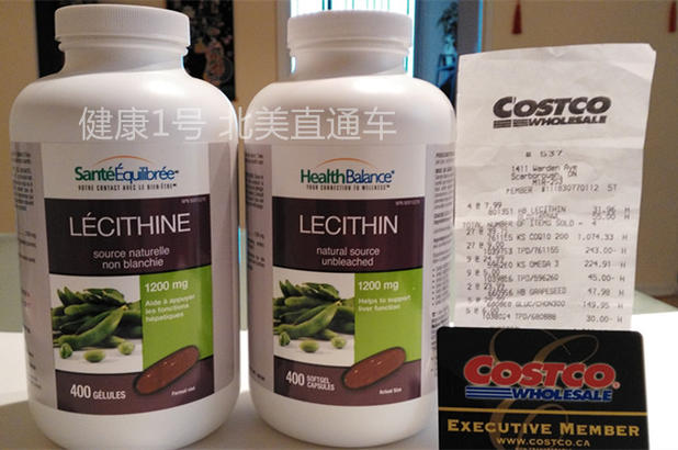 Canada Health Balance Natural Soy Lecithin 400 Grain High Content Toronto Supermarket Buy