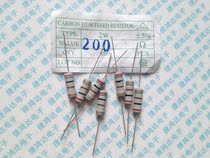 2W200R Ohm carbon film resistor 2W200 Ohm %5