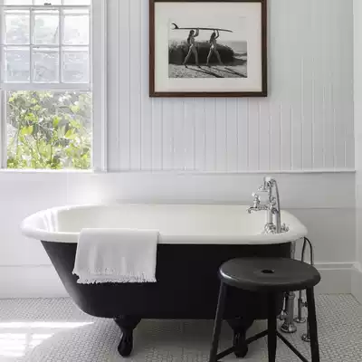 Nanhai bathroom 1 2 meters small European and American cast iron enamel household chaise bathtub bathtub independent European small bathtub