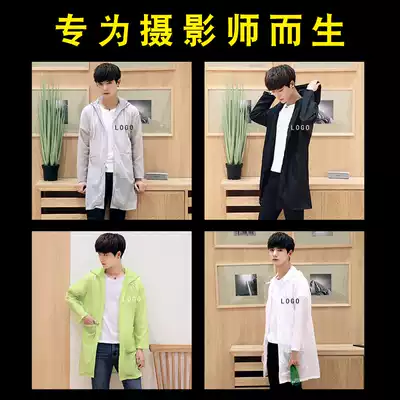 Summer outdoor windbreaker coat custom printed LOGO word wedding photo studio photography photo shoot men and women windbreaker thin overalls